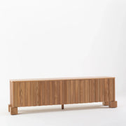 Nolan Natural Wooden TV Unit