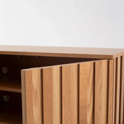 Nolan Natural Wooden TV Unit