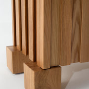 Nolan Natural Wooden TV Unit