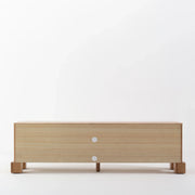 Nolan Natural Wooden TV Unit