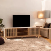 Julian Natural Wooden TV Unit