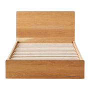 Javion Oak Wood Bed frame
