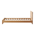 Javion Oak Wood Bed design