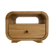 Manrico Oak Wood Bedside oak bedside furniture