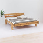 Marka Oak Wood Bed 1