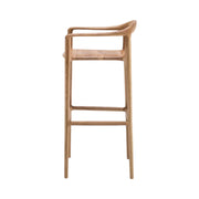 Marly Oak Wood Bar Chair 3