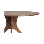 Maron Walnut Wood Dining Table 6
