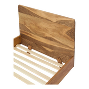 Aico Oak Wood Bed Frame in solid oak