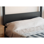 Aico Oak Wood Poster Bed finish