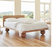 Aadi Oak Wood Bed frame
