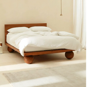 Aadi Oak Wood Bed frame